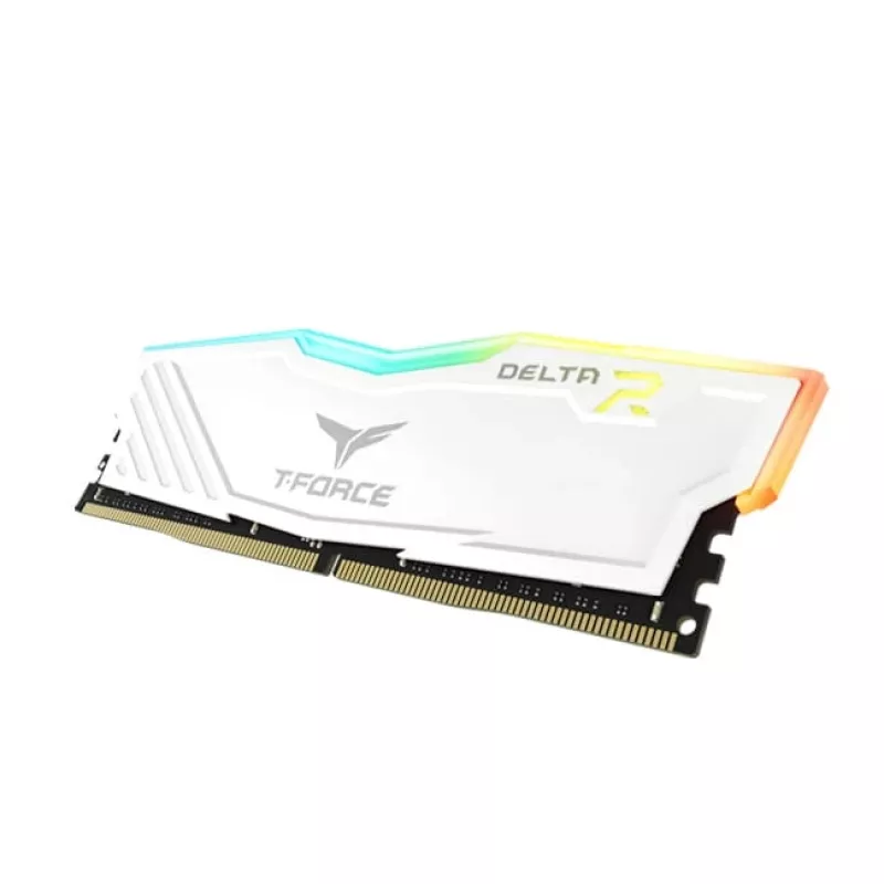 DIMM 16 GB DDR4-3600 (2x 8 GB) Dual-Kit, pamäť biela, TF4D416G3600HC18JDC01, Delta RGB, INTEL XMP