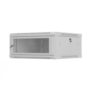 LANBERG nástenný 19-palcový inštalačný rozvádzač 4U 600x600 mm, sivý