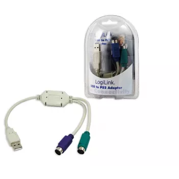 LogiLink adaptér USB - 2x PS/2 AU0004A