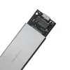 Hliníkové puzdro QOLTEC 51833 pre M.2 SSD, SATA na USB 3.0, podporuje až do 2 TB