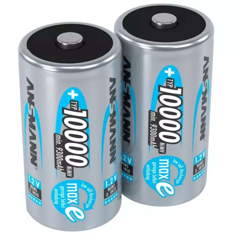 Batéria D Ansmann 10000 mAh Mono HR20 NiMH