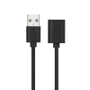 USB predlžovací kábel AM-AF 1,8 m čierny
