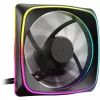 SHARKOON SHARK Lights ARGB PWM 120mm skriňový ventilátor - čierna