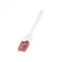 LogiLink CAT6 UTP PIMF patch kábel AWG 1m biely (CQ2031U)