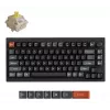 Mechanická klávesnica Keychron V1 Ultra 8K — 75% formát, QWERTY, Bluetooth, RGB, čierna