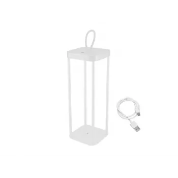 Nabíjacia lampáš Beper P207ILI101 — prenosný biely LED lampáš na batérie