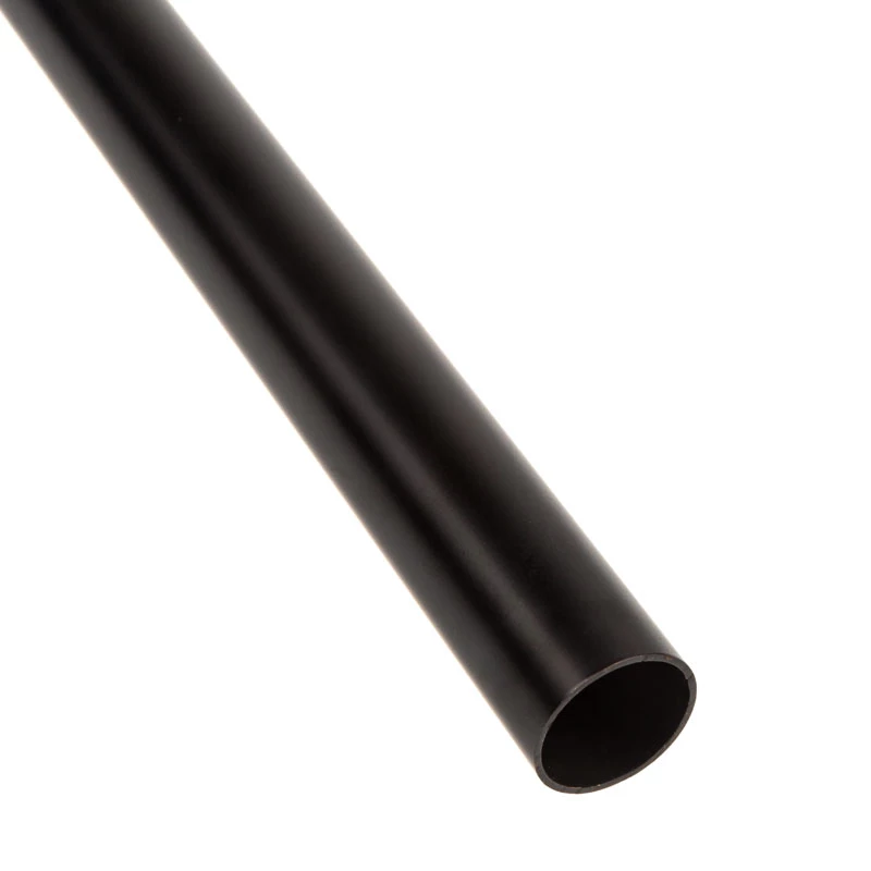 Pevná trubica 16 mm AD BitsPower None Chamfer mosadzná trubica 500 mm – carbon finish