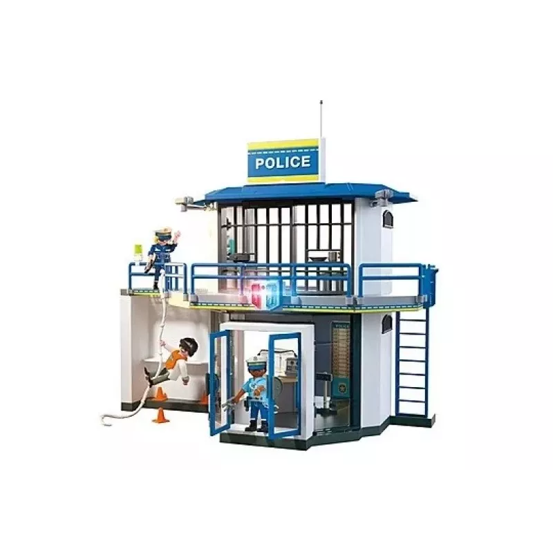 Playmobil Action Heroes 71874 policajná stanica s výsluchovou miestnosťou