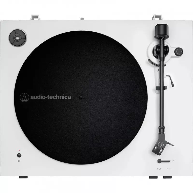 Audio-Technica automatický remeňový gramofón AT-LP3XBTWH remeňový pohon, biela