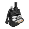 Taška cez rameno Tomtoc G50 Switch 2 JoyCarry Sling — čierna