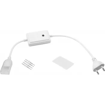 EUROLITE Controller Basic LED Neon Flex 230V štíhly RGB (50499810) – štíhly 230V-RGB kontrolér pre LED Neon Flex