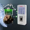 Odtlačkový a RFID kódový zámok QOLTEC 52447 s IP68 ochranou