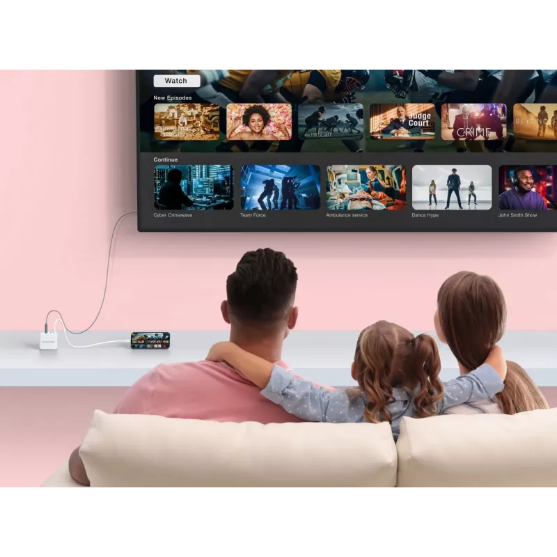 AVerMedia GC313 univerzálna biela AC rýchlonabíjačka interiérová
