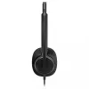 Káblový monaurálny USB headset HP Poly Mission 415 — ľahký s 99 g, jednoúškový dizajn