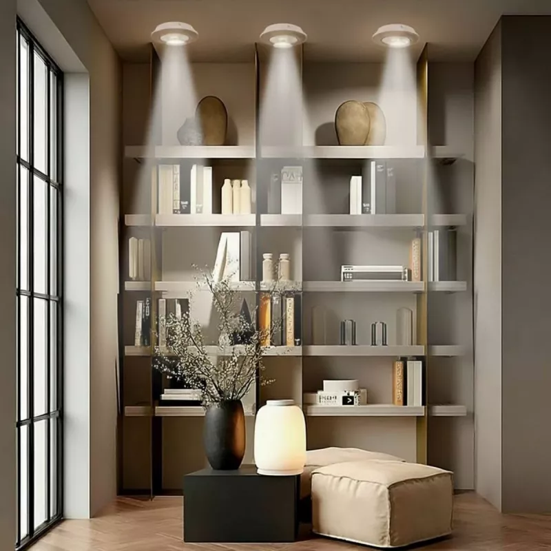 Maclean Energy MCE165 sada LED lámp s diaľkovým ovládaním, AAA batérie, 6 ks v sade
