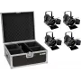 Reflektor EUROLITE THA-20PC TRC 4x 20W — LED divadelný reflektor so 4×20W RGB alebo bielymi modulmi