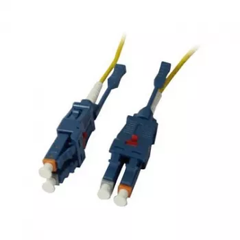 LWL 2-vláknový patch kábel 5 m LC-LC 9/125um OS2 Uniboot otočný Push/Pull AD 2mm - kábel - single- resp. monomódové vlákno (S215530)