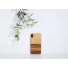 Puzdro na smartphone man and wood pre iPhone XS Max — terra čierna