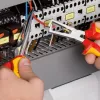 Knipex 11 06 160 odizolovač káblov oranžová, červená