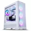 PHANTEKS Eclipse G400A PC skriňa + Glacier M25 Gen2 AiO kvapalinové chladenie - biela