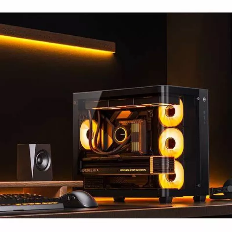 Počítačová skriňa Jonsbo TK-3 ATX čierna