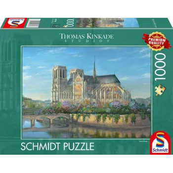 Thomas Kinkade Studios: Notre Dame, Puzzle 1000 dielikov