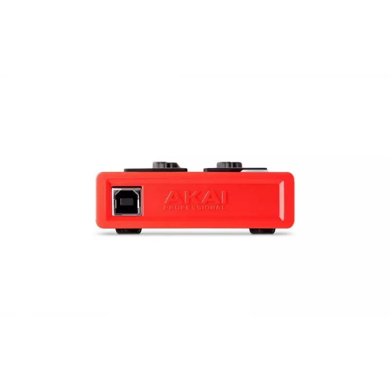 Akai LPD8 MKII MIDI klávesnica 8 klávesov USB čierna, červená