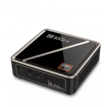 Barebone mini PC Sapphire EDGE AI 370 4H020-02-40G s AMD Ryzen AI HX 9 370 a AMD Radeon 890M
