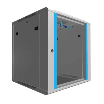 Nástenná skriňa Extralink Extralink Rackmount cabinet 12U 600x600 sivá
