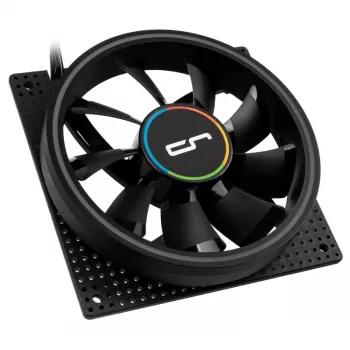 Ventilátor Cryorig Crona S 120 mm čierny — 400–1700 RPM, 16,5–29,7 dB, 60.6 CFM, 2.65 mmH₂O