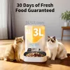 Automatický dávkovač krmiva PETKIT YumShare Dual-hopper 2 s kamerou, kapacita 5 L, ABS a nehrdzavejúca oceľ 304, biela