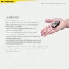 Nitecore TIP SE čierna ručná baterka LED
