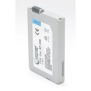 Batéria Extra Digital BP-208 7,2 V 2000 mAh pre fotoaparáty Canon