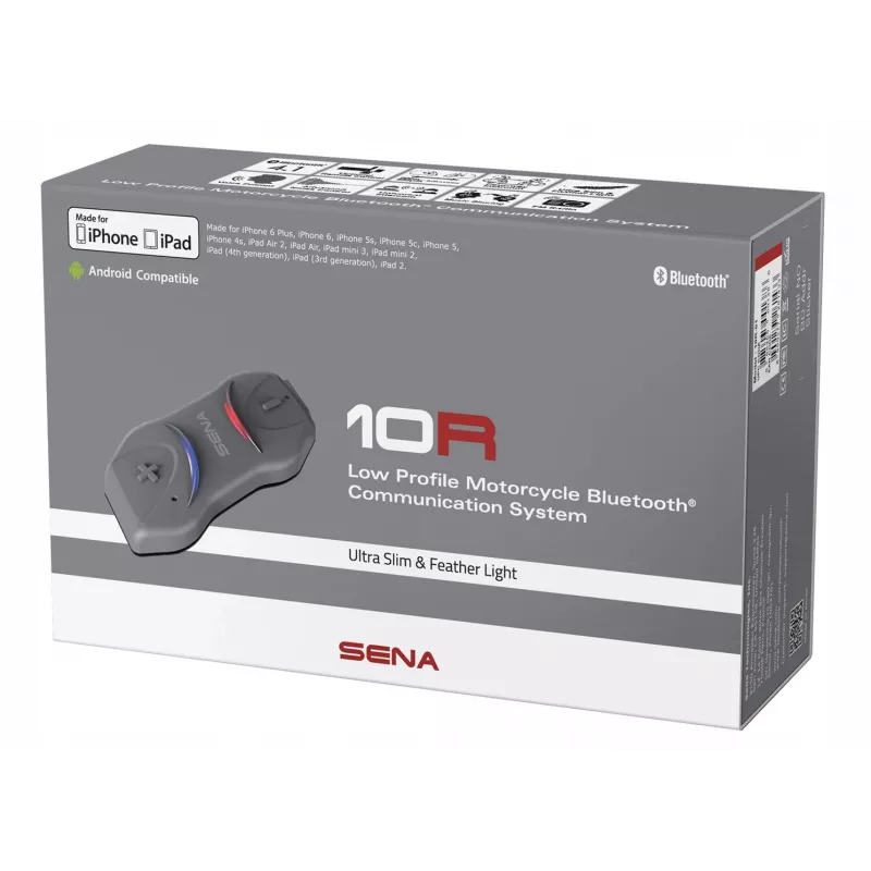 Headset Sena SENA 10R Single čierny 10R-02