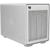 Mercury Elite Pro Quad, skrinka na disky strieborná, USB 3.2 Gen 2, pripravená na RAID