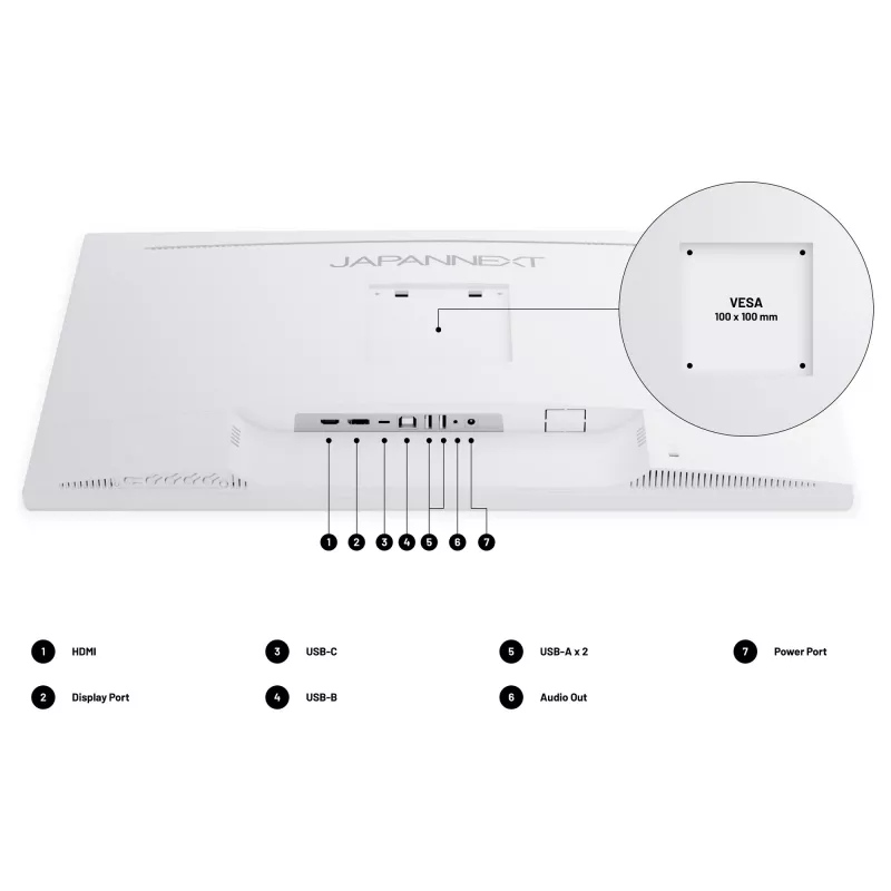 JapanNext 4K UHD Monitor 68,6 cm (27