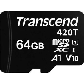 Transcend - pamäťová karta - 64 GB - UHS-I / Class10 - microSDXC UHS-I (TS64GUSD420T)