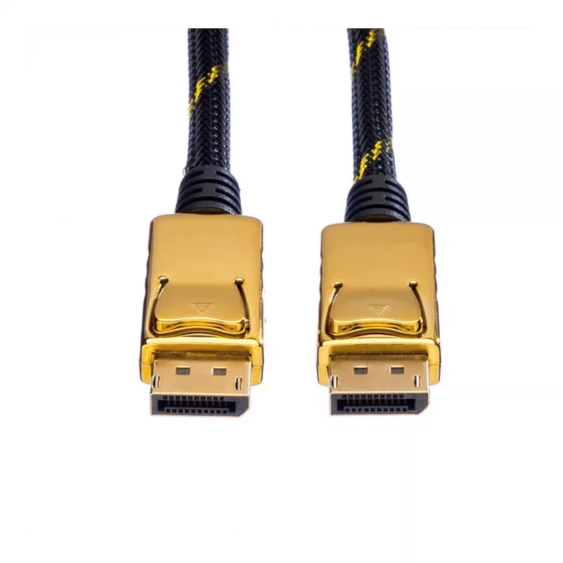 ROLINE GOLD DisplayPort kábel, DP samec - samec, 1,5 m