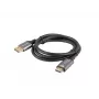 Kábel DisplayPort(M)-HDMI(M) 1 m 4K čierny a strieborný