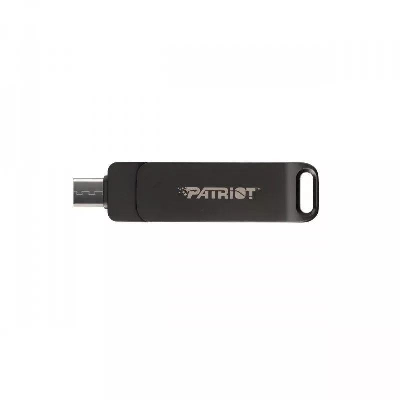Flashdisk PATRIOT Rage R550 1TB 100 MB/S USB A+C Swivel Design (PE1TR550DSAD) čierny