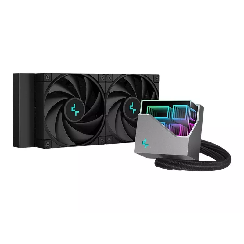 All-in-one kvapalinové chladenie DeepCool LT520 12 cm čierne 3,27 mmH2O