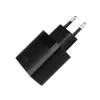 Pevná cestovná nabíjačka Dual-USB FIXC17N-2U-BK, 17 W, prenosný USB napájací adaptér, čierna