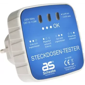 as - Schwabe 45100 tester zásuviek (45100)