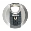 Visací zámok Discus MASTER LOCK 70 mm Excell nerez, kryté rameno, rôzne uzamykateľný