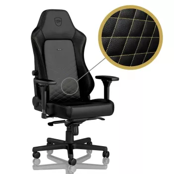 noblechairs HERO gamingová stolička - čierna/zlatá