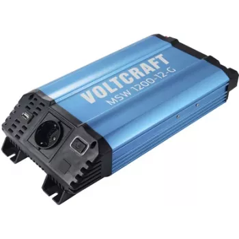 VOLTCRAFT menič MSW 1200-12-G 1200 W 12 V/DC - 230 V/AC (VC-13984555)