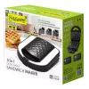 Toster sendvičovač Maestro MR-709 3v1 750W – sendvičovač, grilovacie a vaflové platne, biela