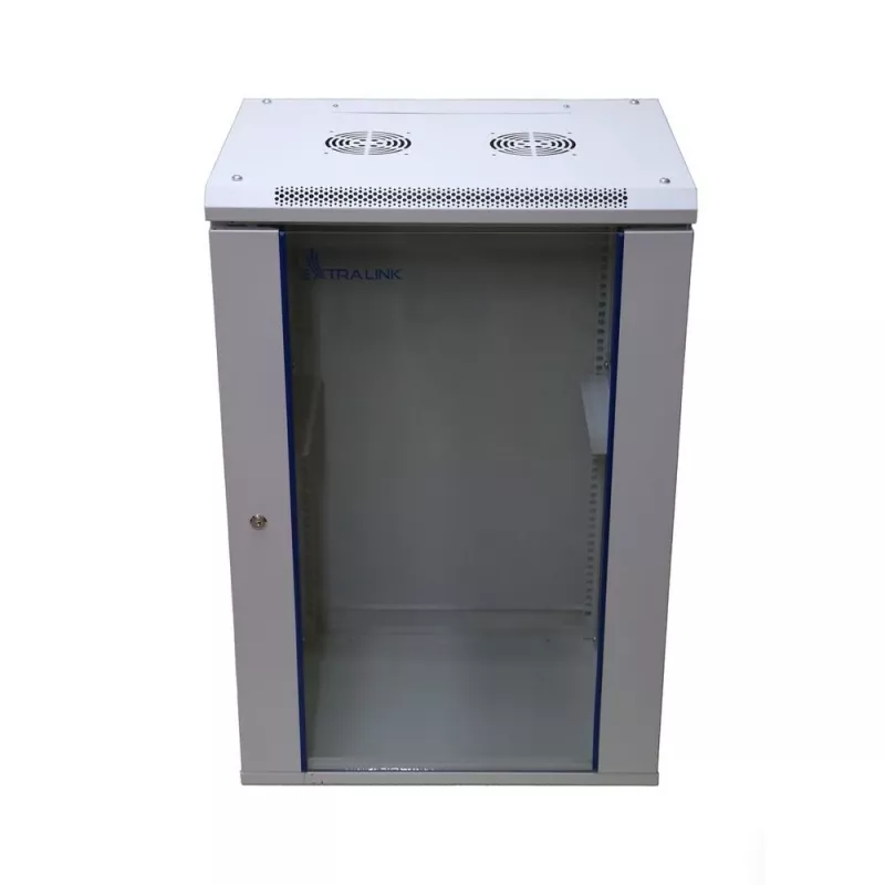 Nástenný rack Extralink EX.14336 15U sivý