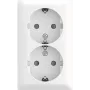 BUSCH JAEGER SCHUKO dvojzásuvka AP Safety 202 EAPBJ-524 (2TKA00005531)