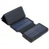 PowerNeed ES20000B skladací solárny panel s powerbankou, 9 W, 20000 mAh, Li-Poly, 2x USB 2 A, čierny